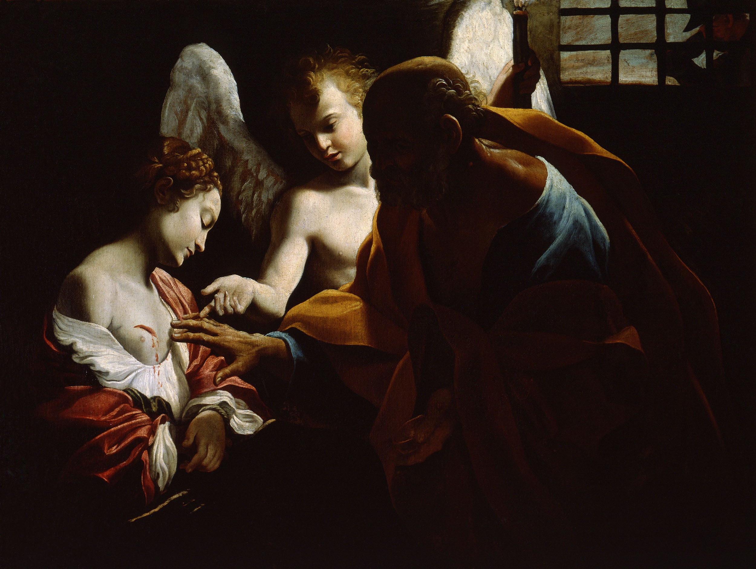 Sant’Agata en carcere de Giovanni Lanfranco - Giovanni Lanfranco - Alpha Reproduction