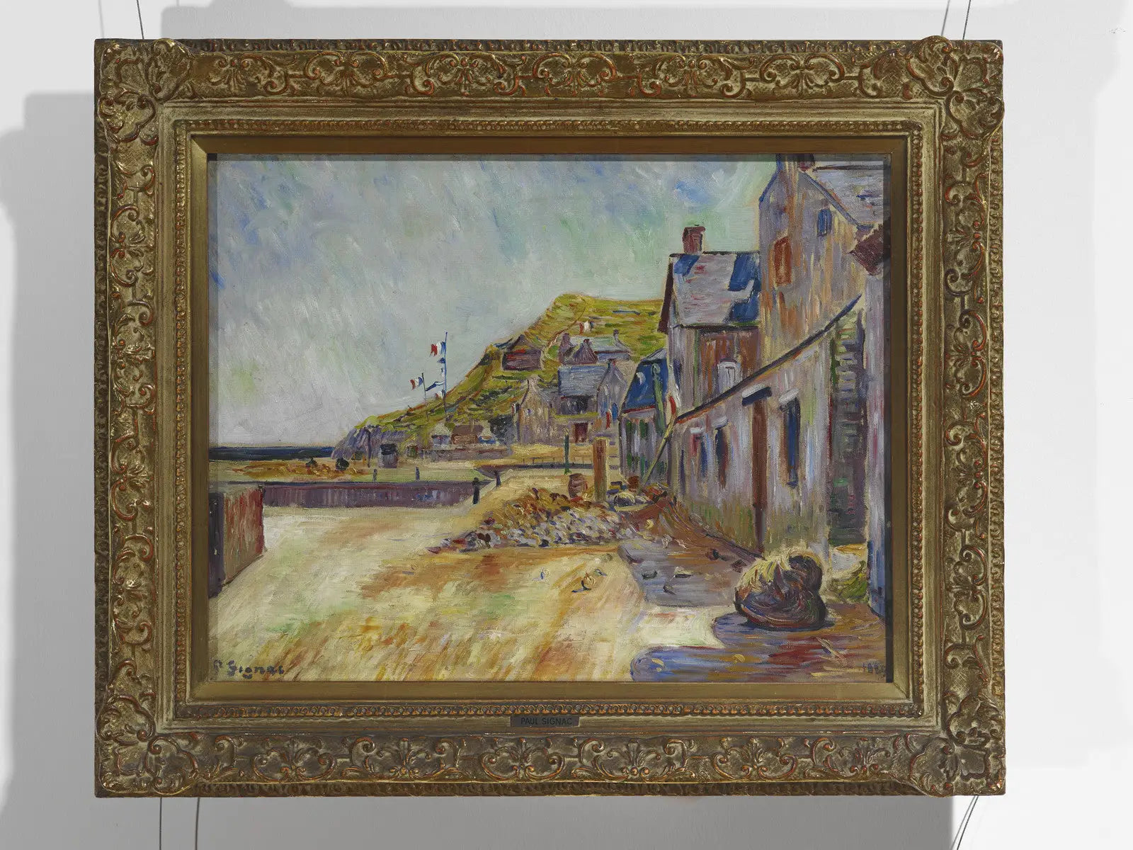 Reproduction du tableau « Port-en-Bessin. Le 14 juillet - Paul Signac » par Alpha Reproduction en peinture à l’huile