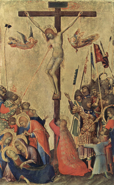 Crucifixion. «Le coup de lance.» - Simone Martini - Alpha Reproduction