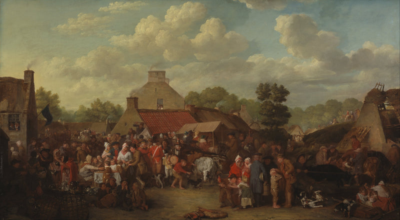 La Foire de Pitlessie - David Wilkie