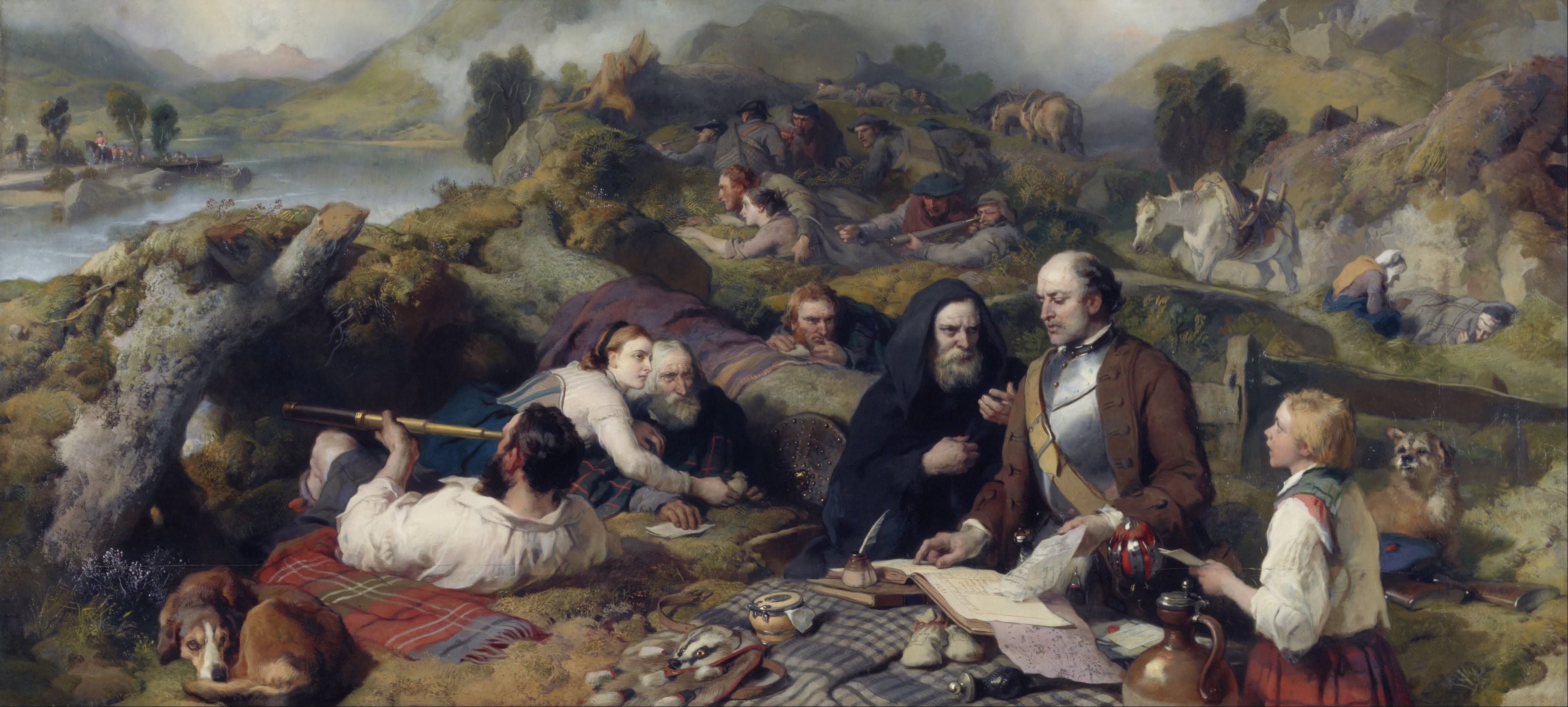 Journée de location dans le désert - Edwin Henry Landseer
