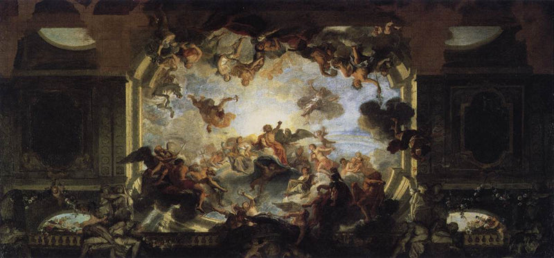 L'Olympe - Antoine Coypel