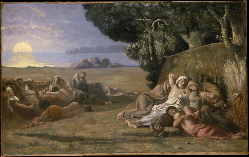 Dormir - Pierre Puvis de Chavannes