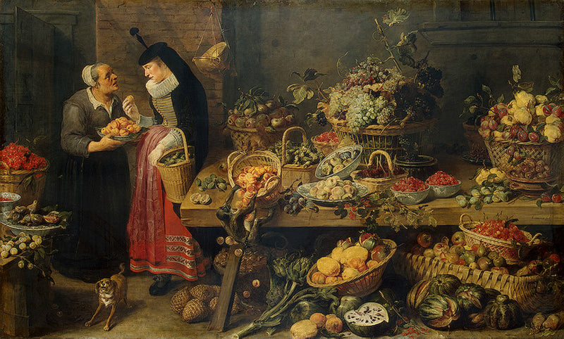 Le magasin de fruits - Frans Snyders
