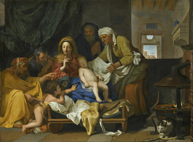 Le Sommeil de l'enfant Jésus - Charles Le Brun
