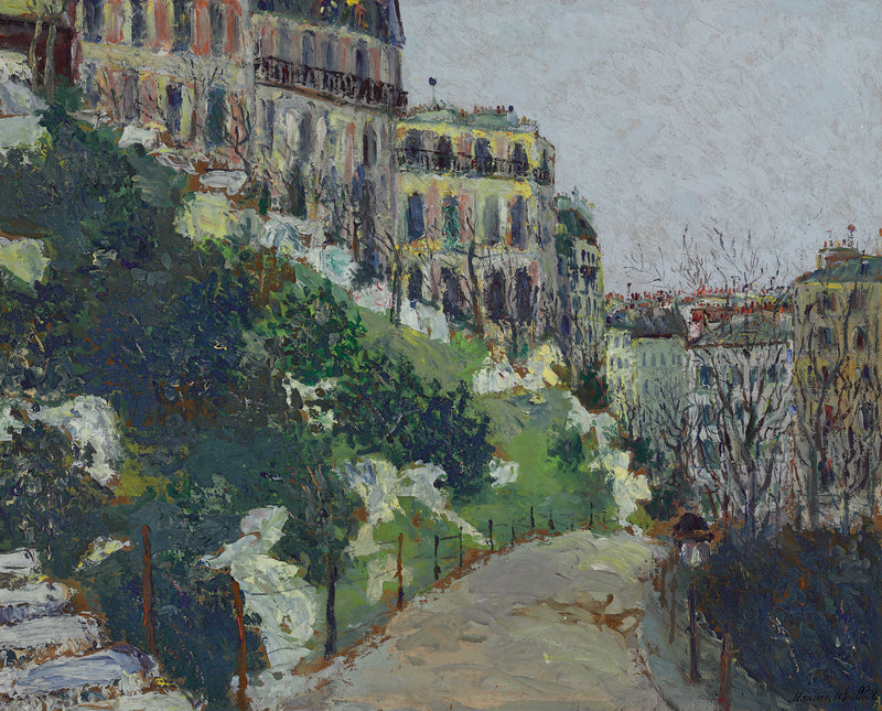 Square Saint-Pierre à Montmartre (1908) - Maurice Utrillo