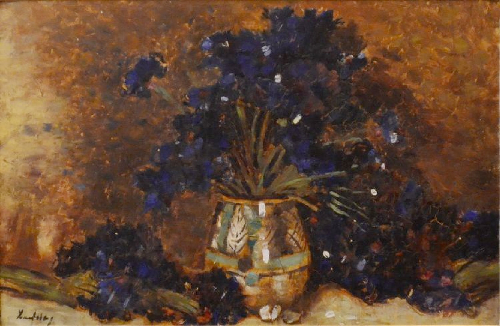 Bleuets, Ștefan Luchian, 1916, peinture à l’huile