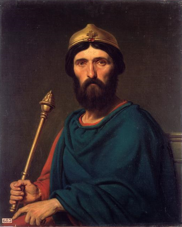 Louis IV, roi de France - Charles de Steuben