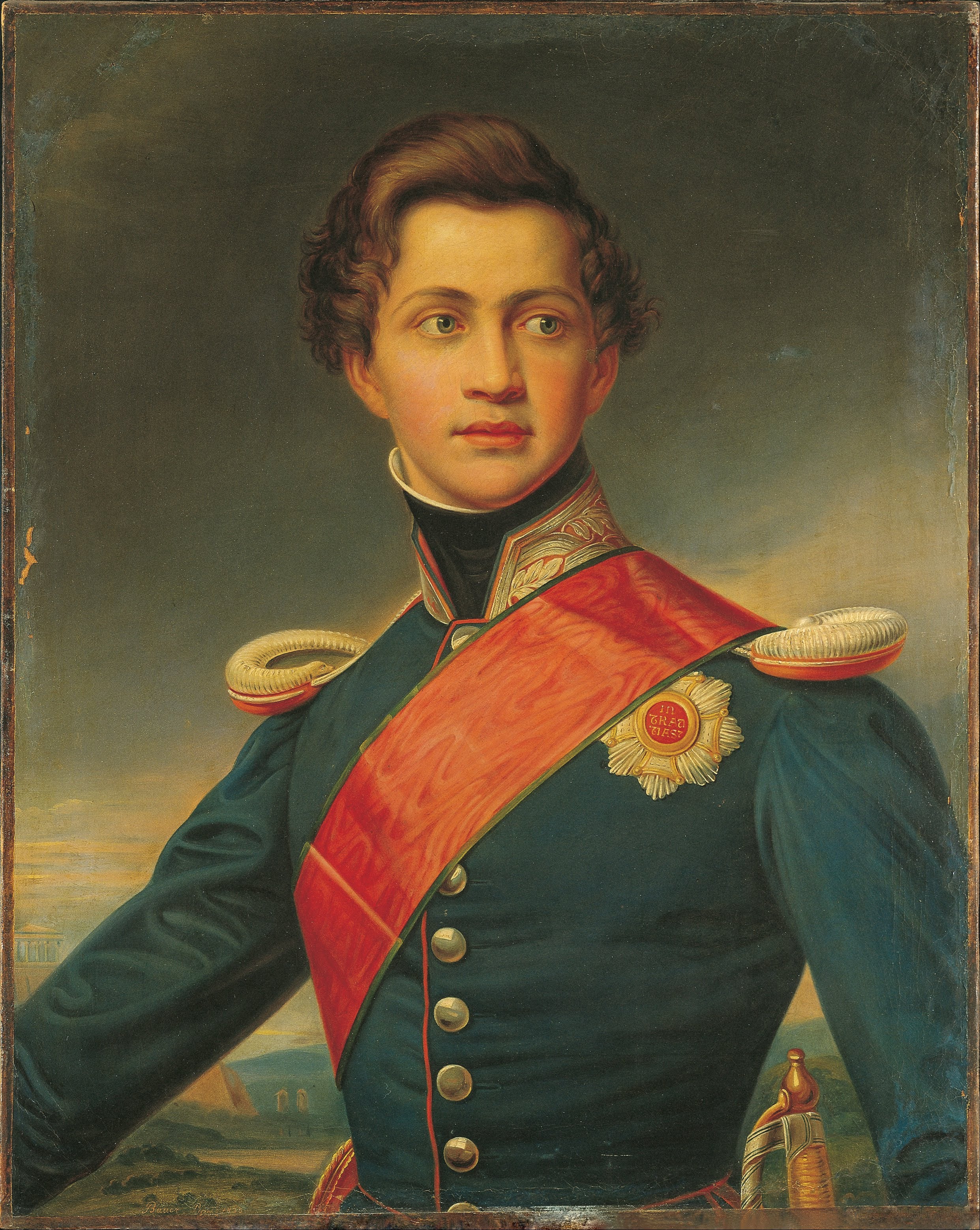 Portrait d'Othon en jeune homme - Joseph Karl Stieler
