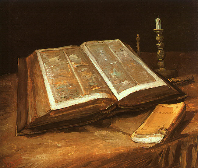 聖書の静物 - Vincent van Gogh