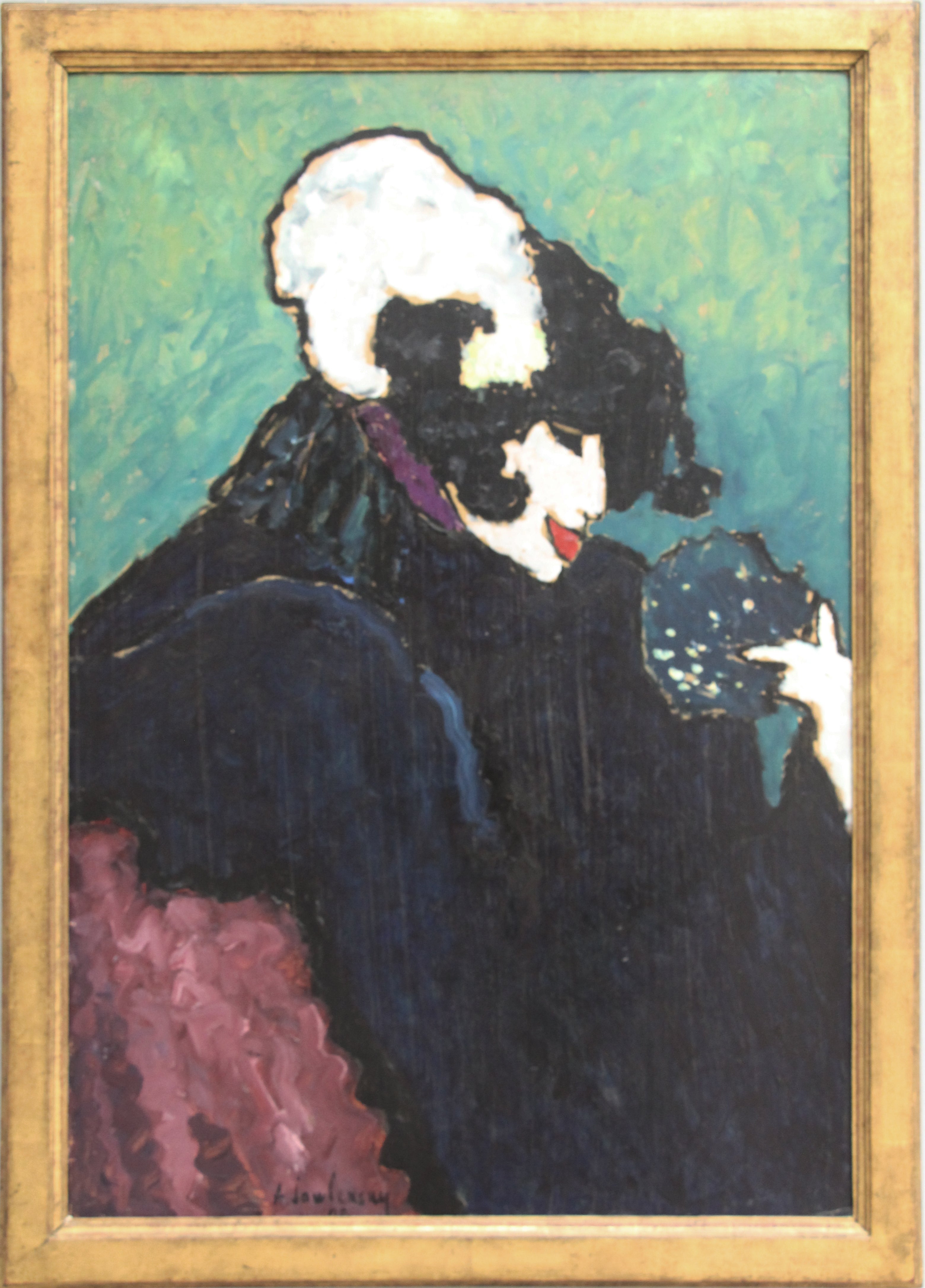 La Plume Blanche - Alexej von Jawlensky