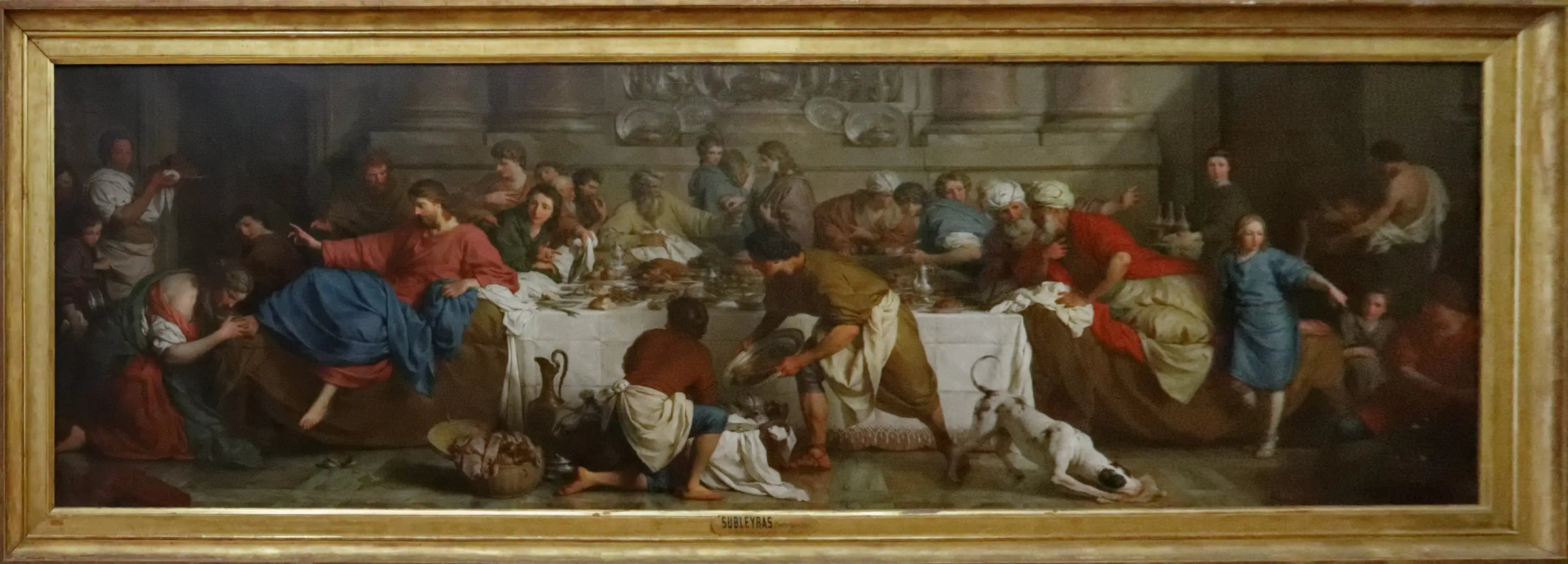Le Repas chez Simon - Pierre Subleyras - Alpha Reproduction