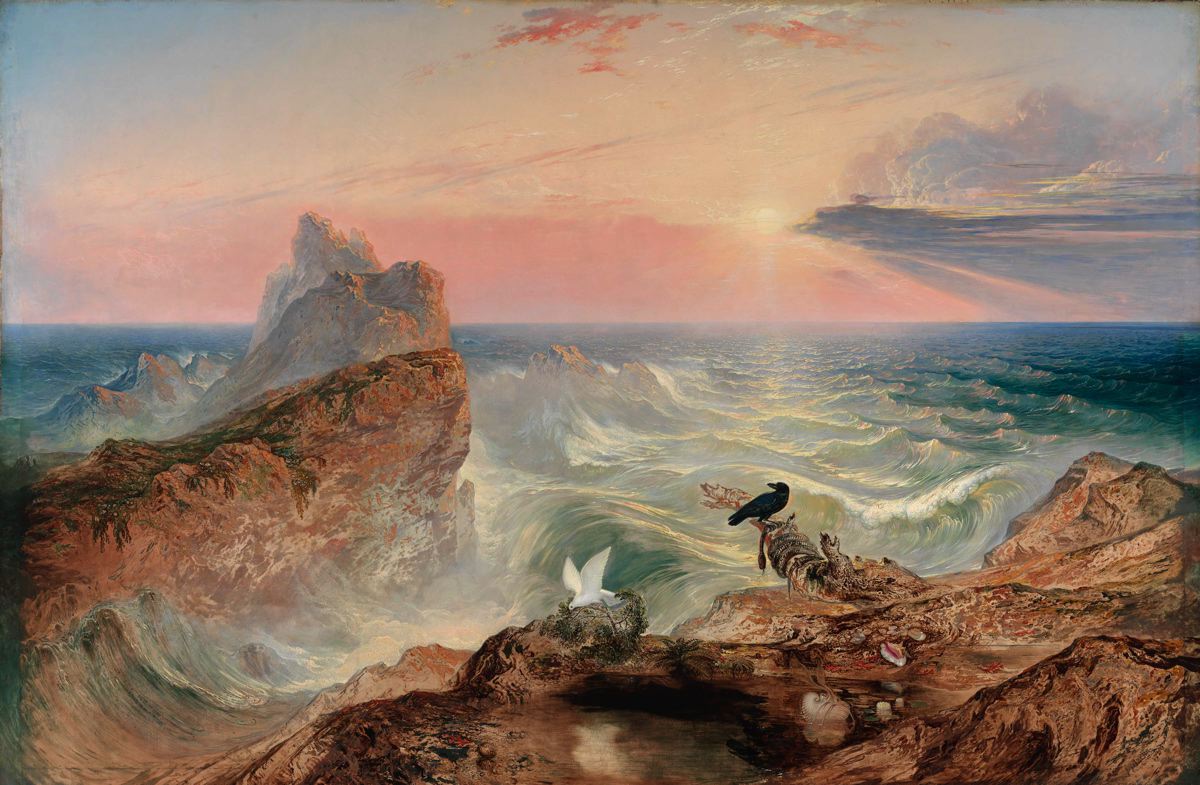 L'apaisement des eaux - John Martin
