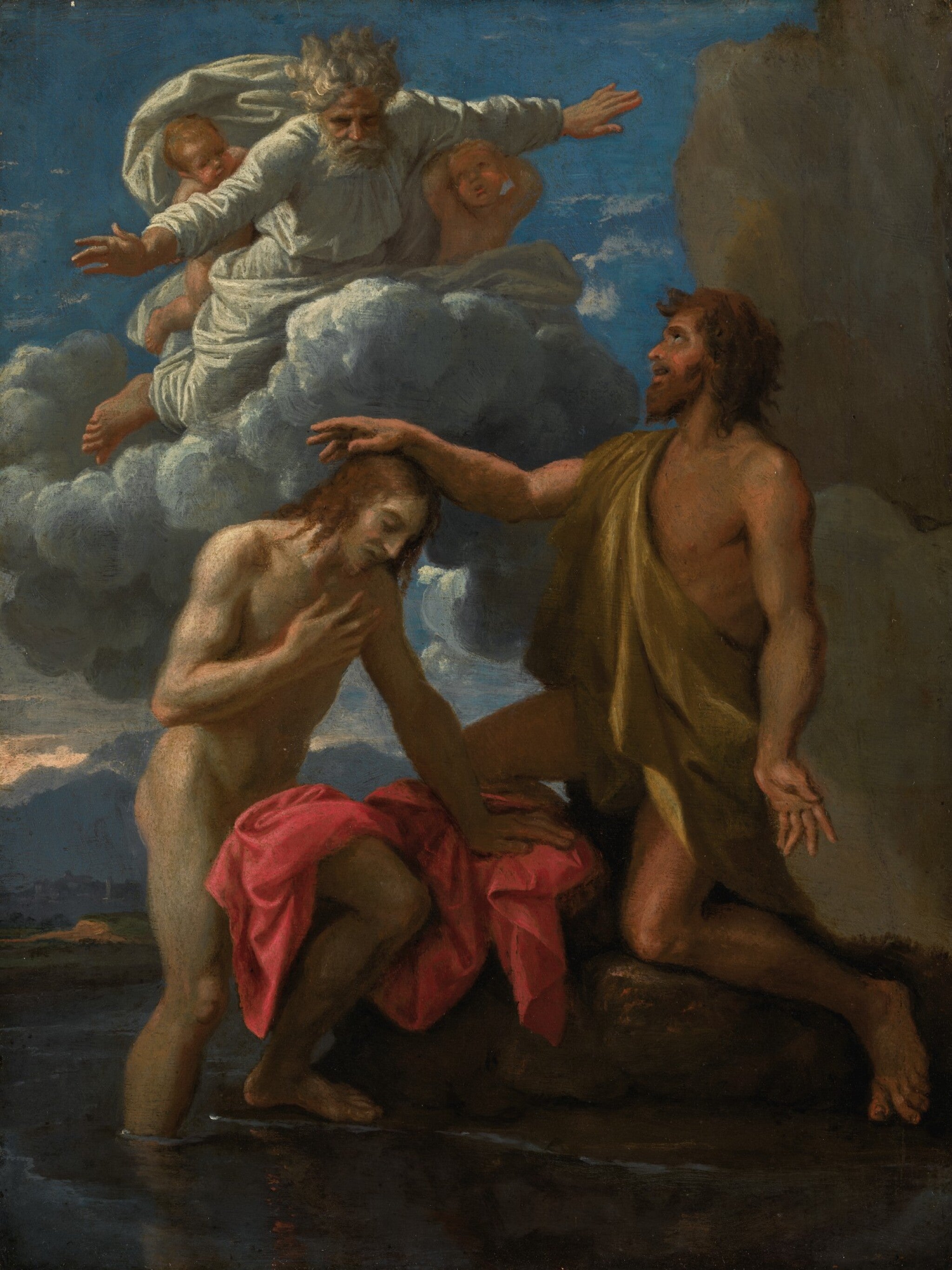Le Baptême du Christ - Nicolas Poussin