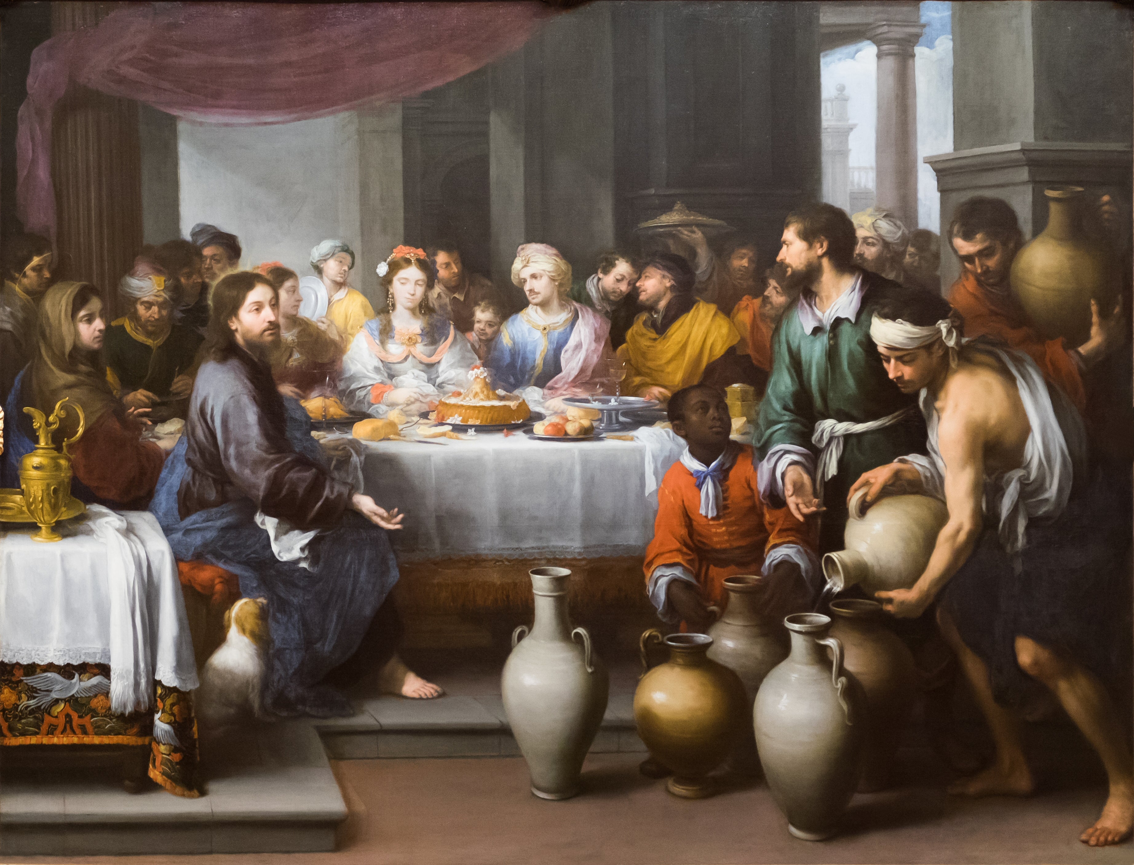 Les Noces de Cana - Bartolomé Esteban Murillo