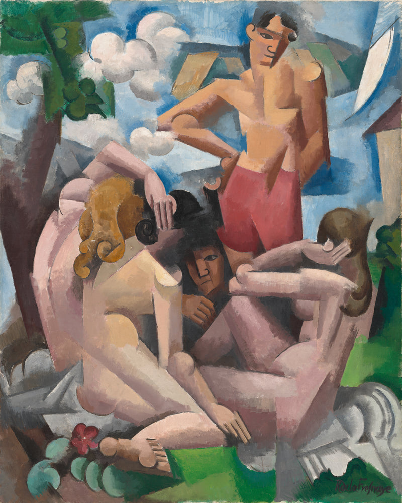 Les Baigneurs - Roger de La Fresnaye