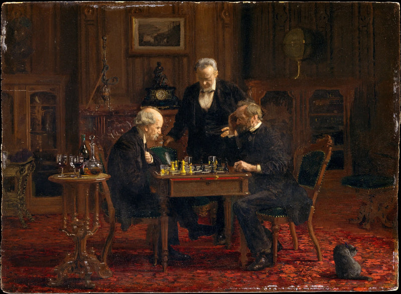 チェスプレイヤー - トーマス・イーキンス

Source:
Les Joueurs d'échecs - Thomas Eakins
