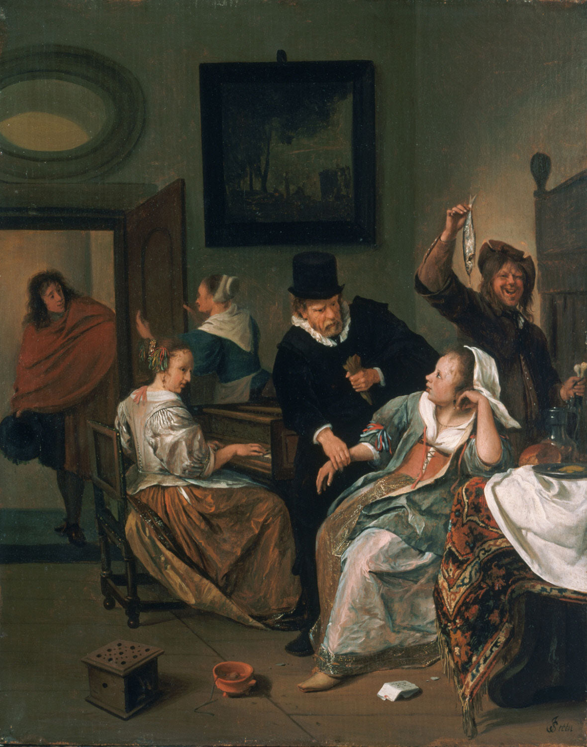 La visite chez le médecin - Jan Steen