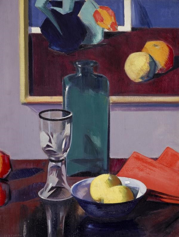La bouteille verte - Francis Cadell