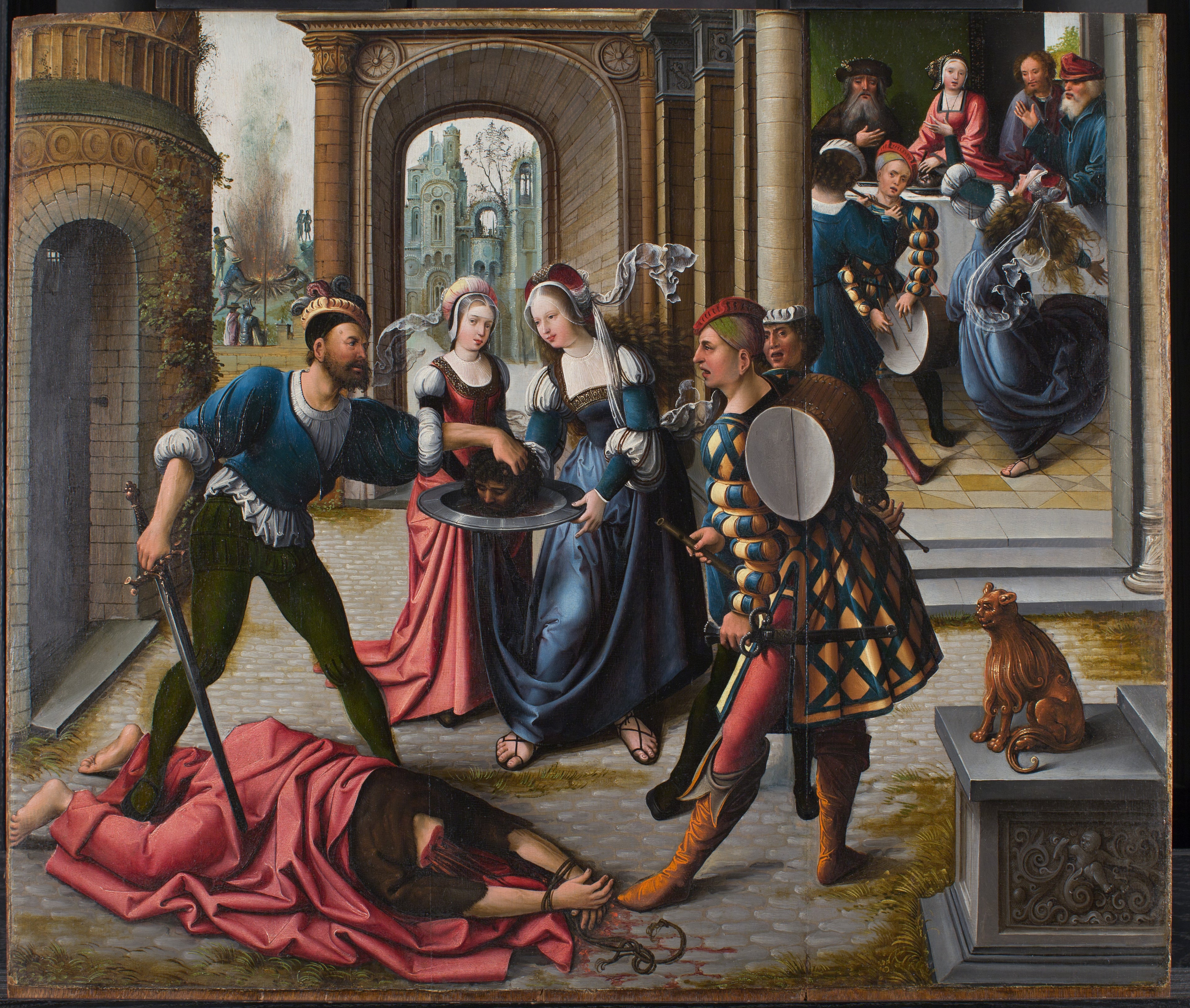 Le martyre de saint Jean-Baptiste - Bernard van Orley