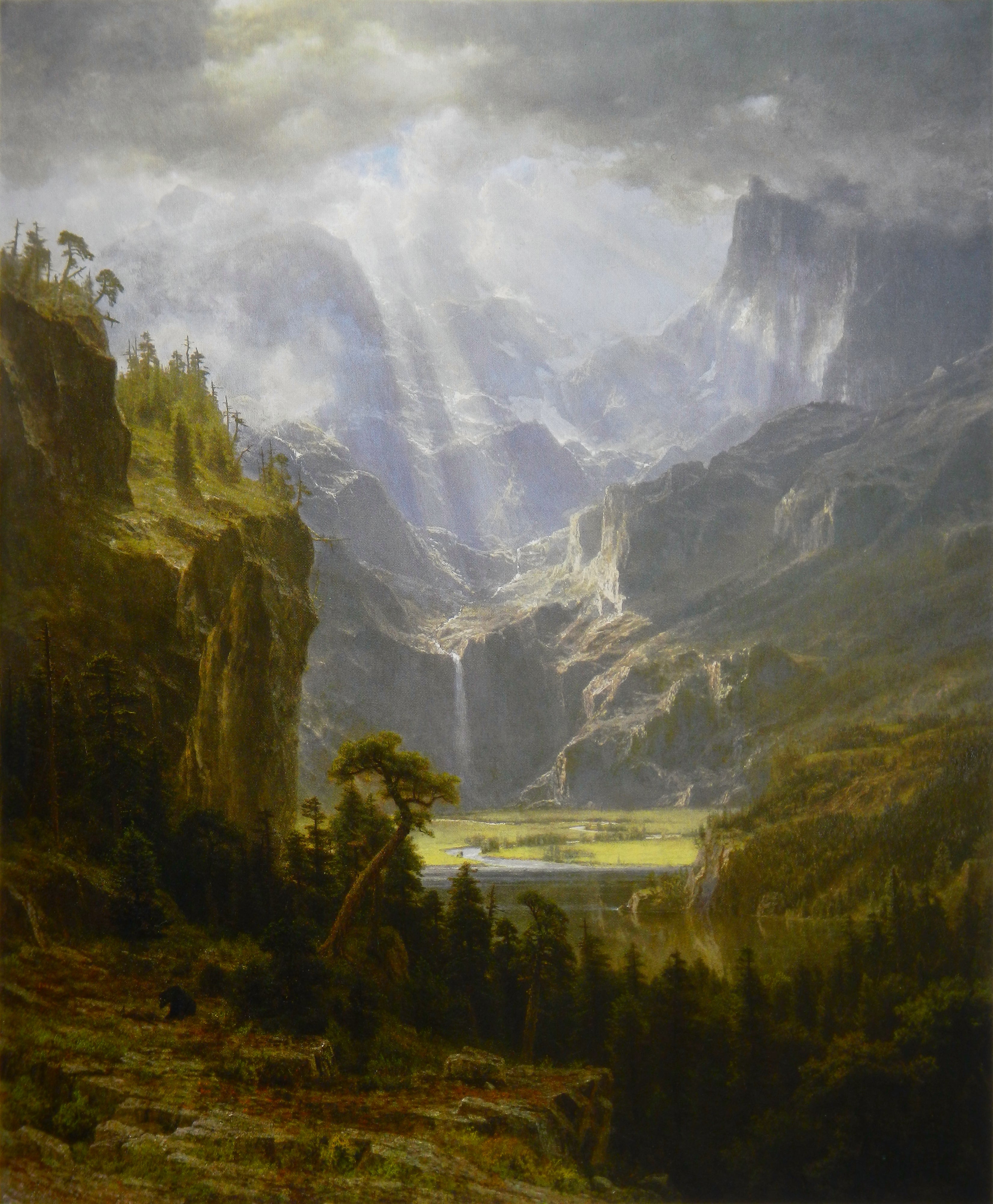 Pic de Lander - Albert Bierstadt