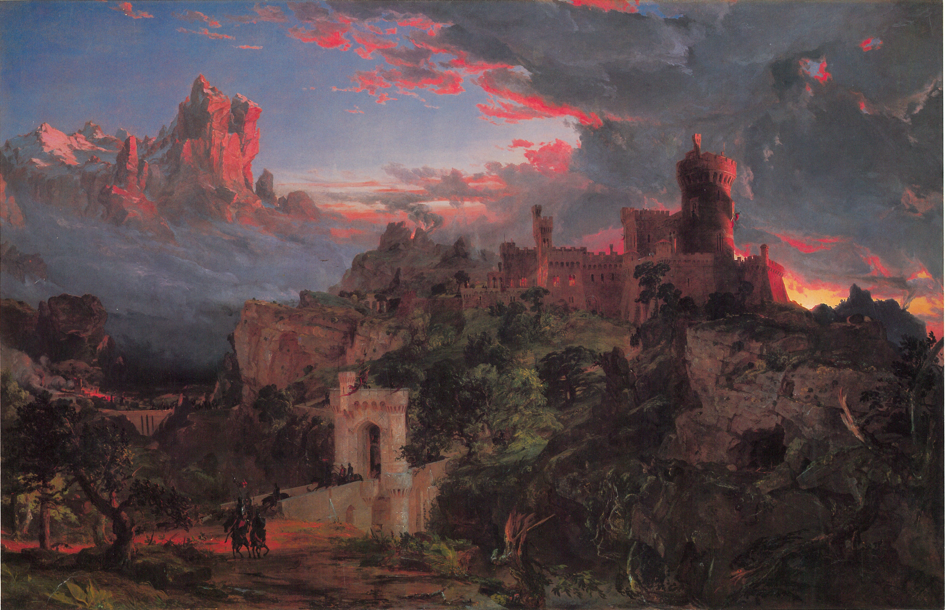 L'esprit de la guerre - Jasper Francis Cropsey