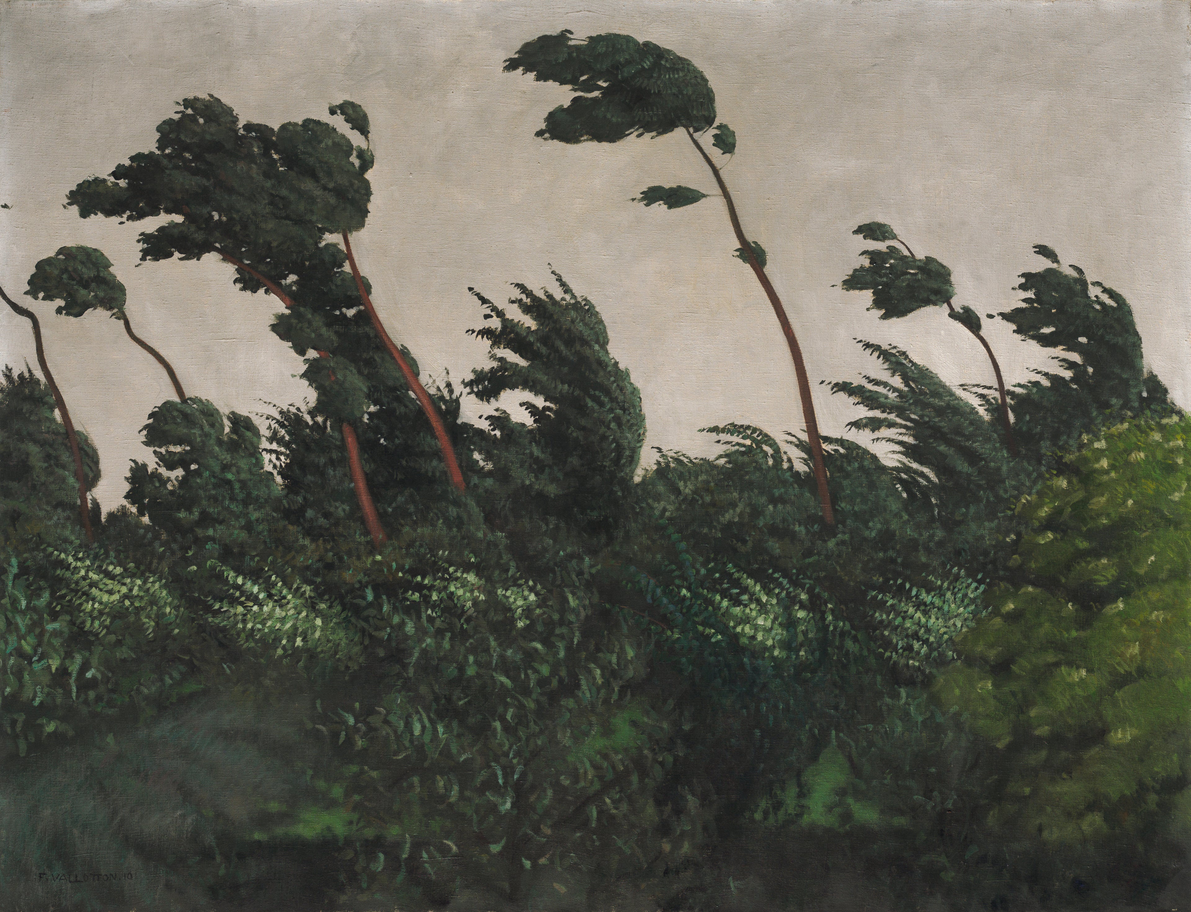 Le Vent - Félix Vallotton