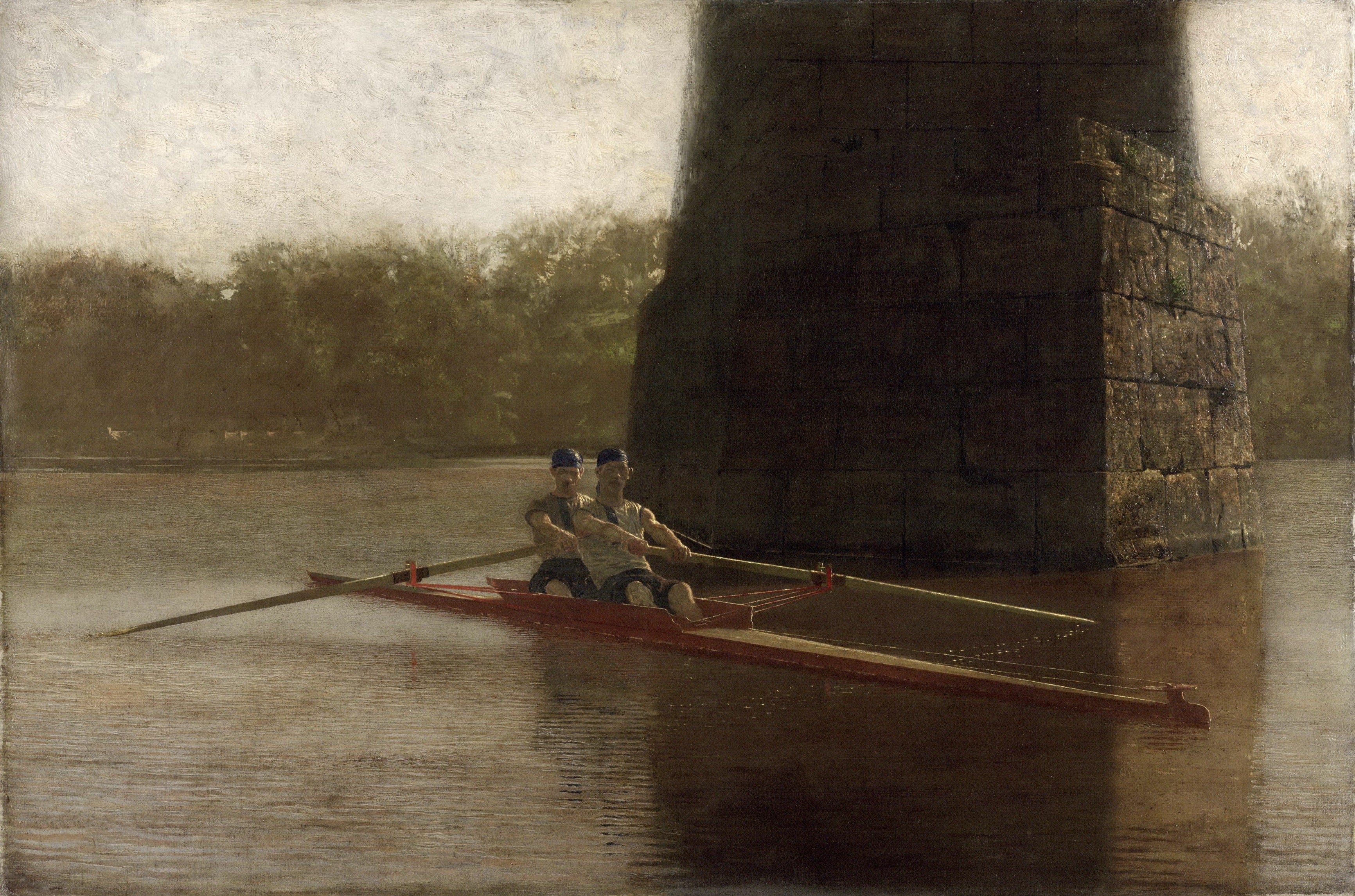 La coque à deux rames - Thomas Eakins