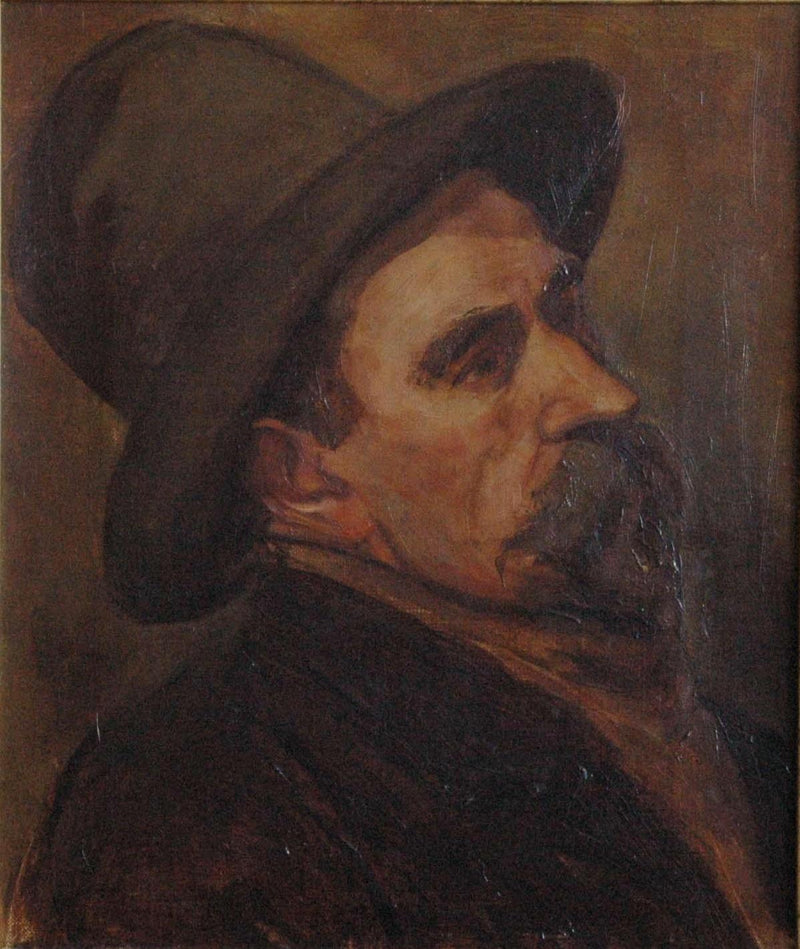 Portrait de Christian Leibbrandt - Theo van Doesburg