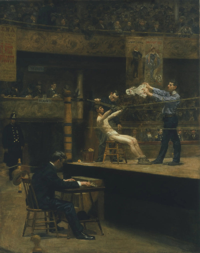 ラウンド間 - トーマス・エイキンス

Source:
Entre les rounds - Thomas Eakins