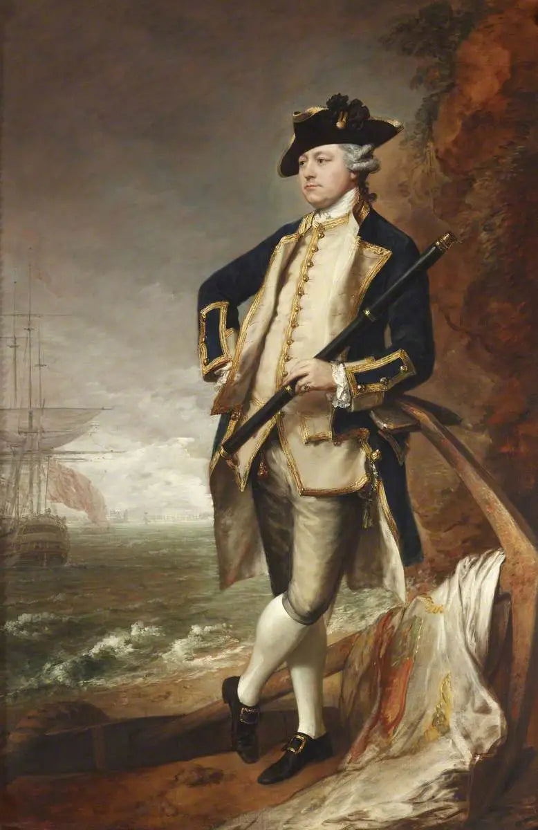 Commodore l’honorable Augustus Hervey plus tard vice-amiral et 3e comte de Bristol (1724-1779) - Thomas Gainsborough