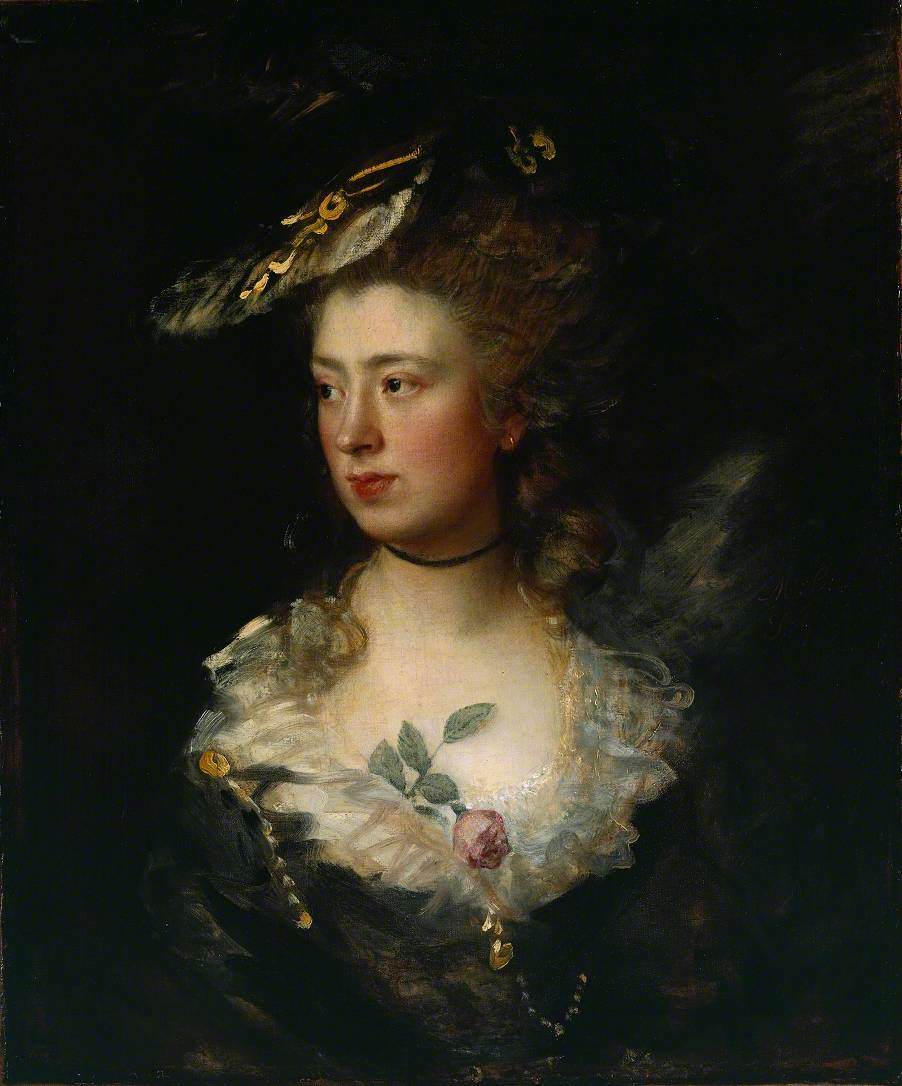 La fille de l'artiste, Marie - Thomas Gainsborough