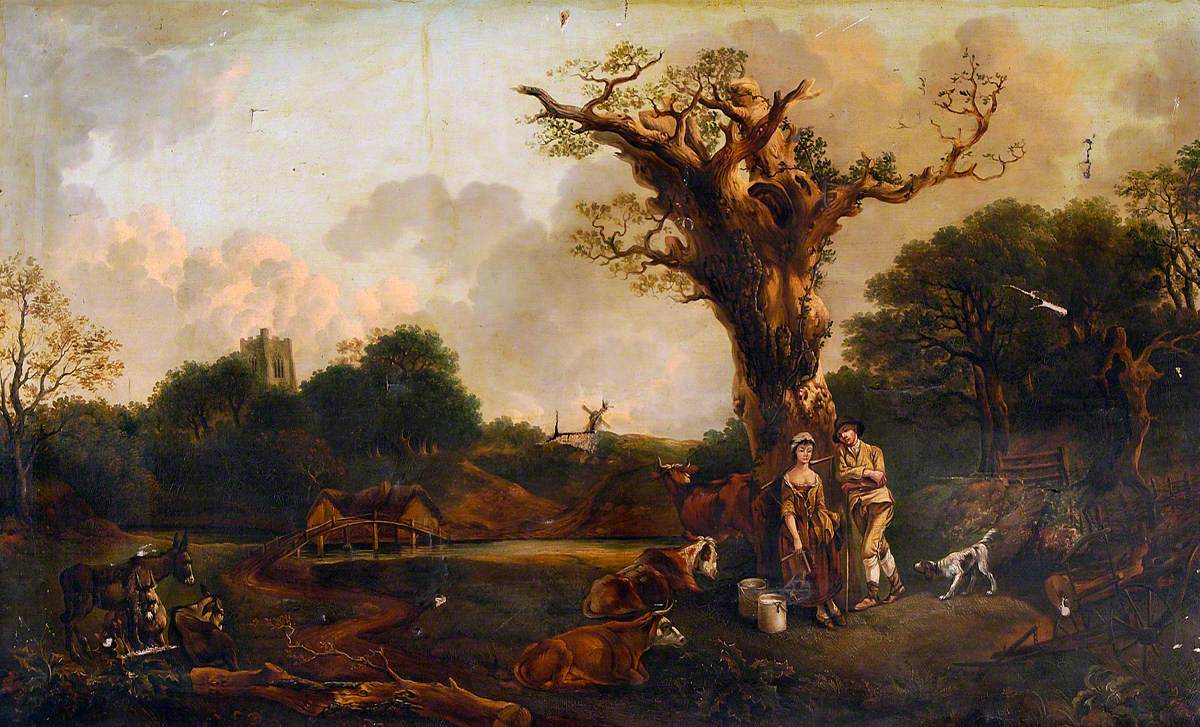 Cour rustique - Thomas Gainsborough