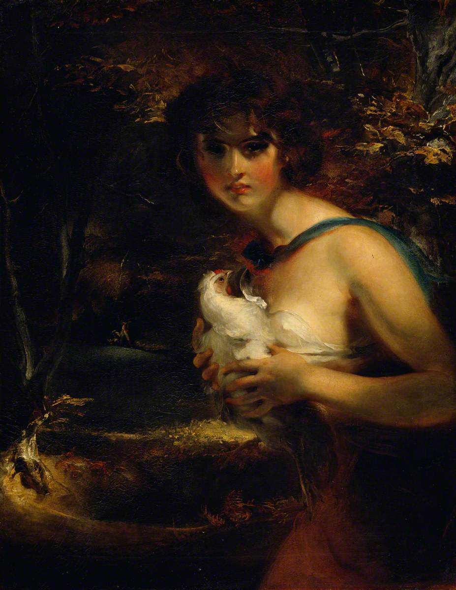 Une fille gitane - Thomas Lawrence