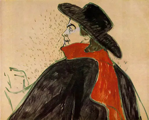 Reproduction du tableau « Aristide Bruant - Henri de Toulouse-Lautrec » par Alpha Reproduction en peinture à l’huile