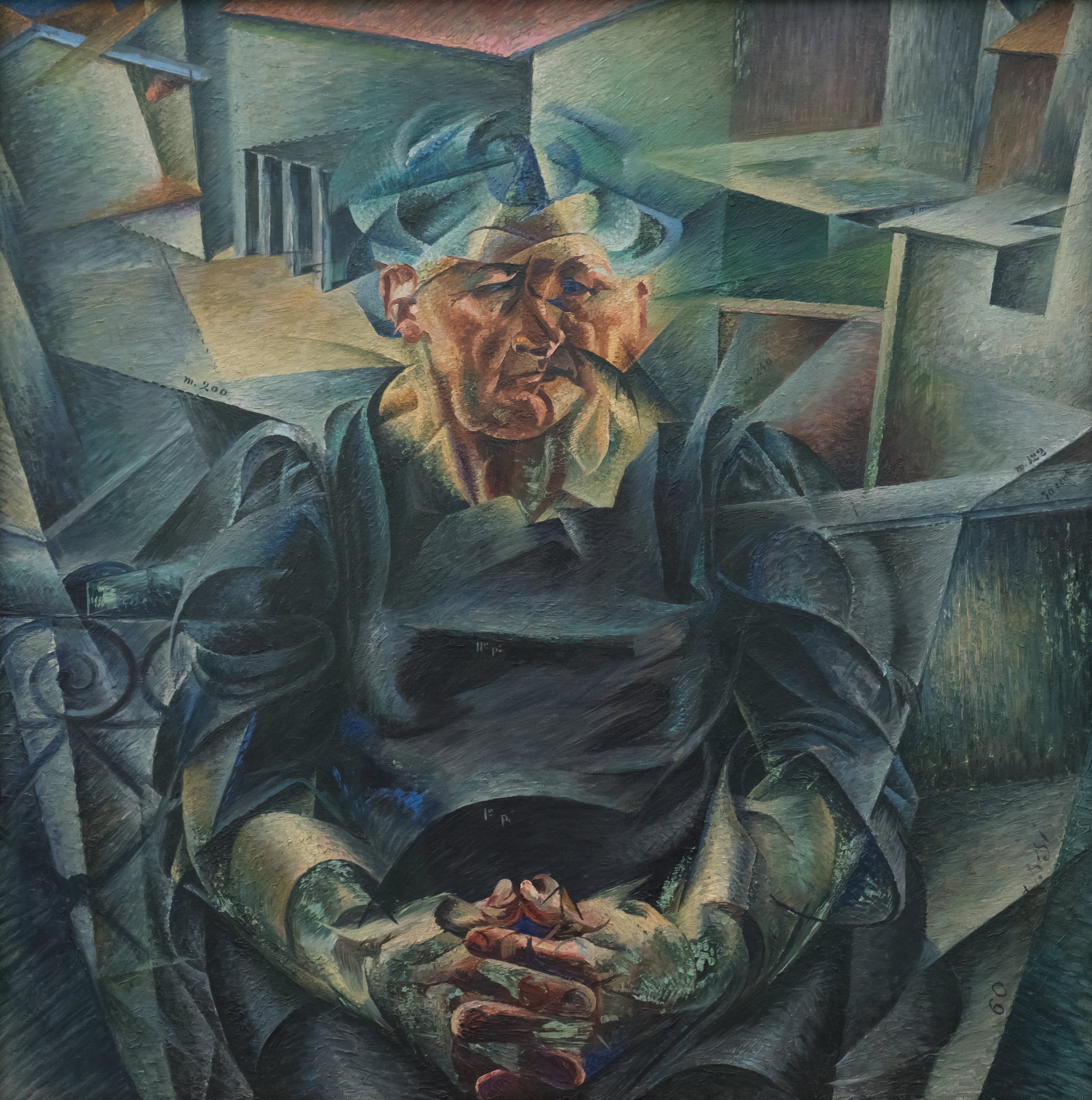 Construction horizontale - Umberto Boccioni