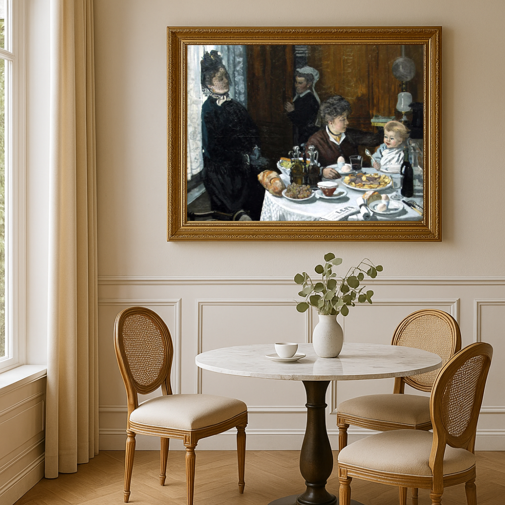 🍽️ 昼食 – クロード・モネ (1868–1869)