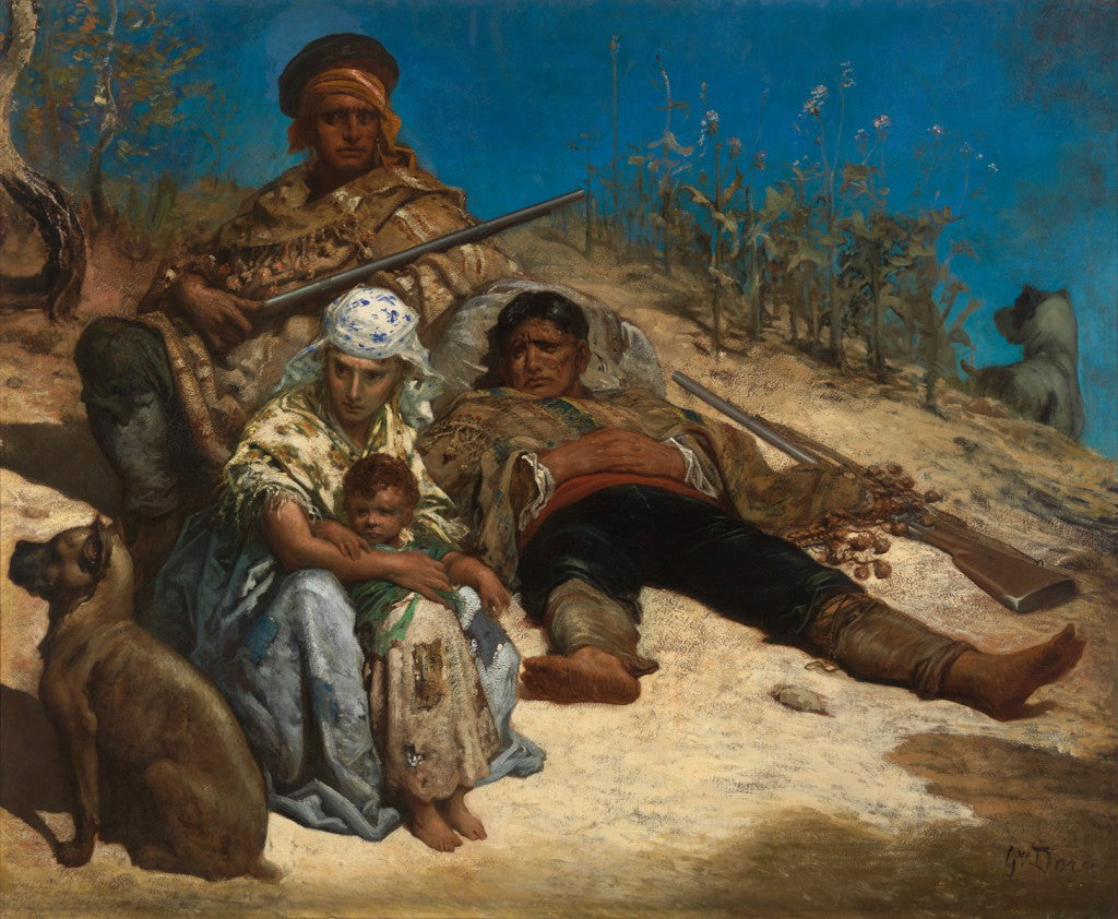Les contrebandiers espagnols - Gustave Doré