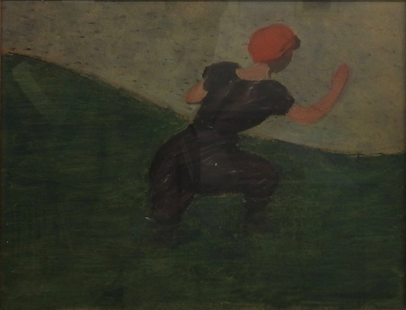Une baigneuse à Étretat - Félix Vallotton