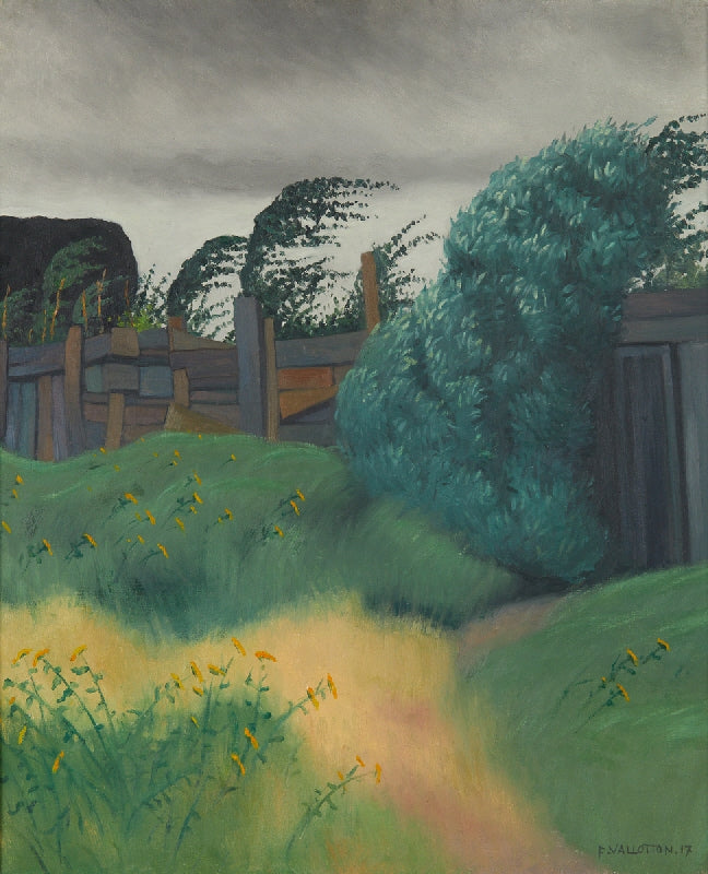 Coup de vent, Honfleur - Félix Vallotton