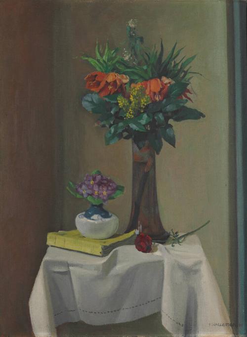Couronnes impériales (La nappe blanche) - Félix Vallotton
