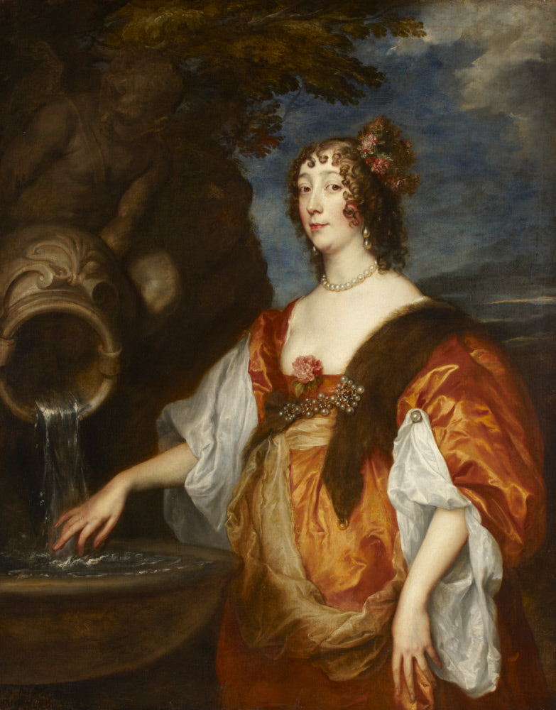 Lady Lucy Percy, comtesse de Carlisle (vers 1600 - 1660) - Antoine van Dyck
