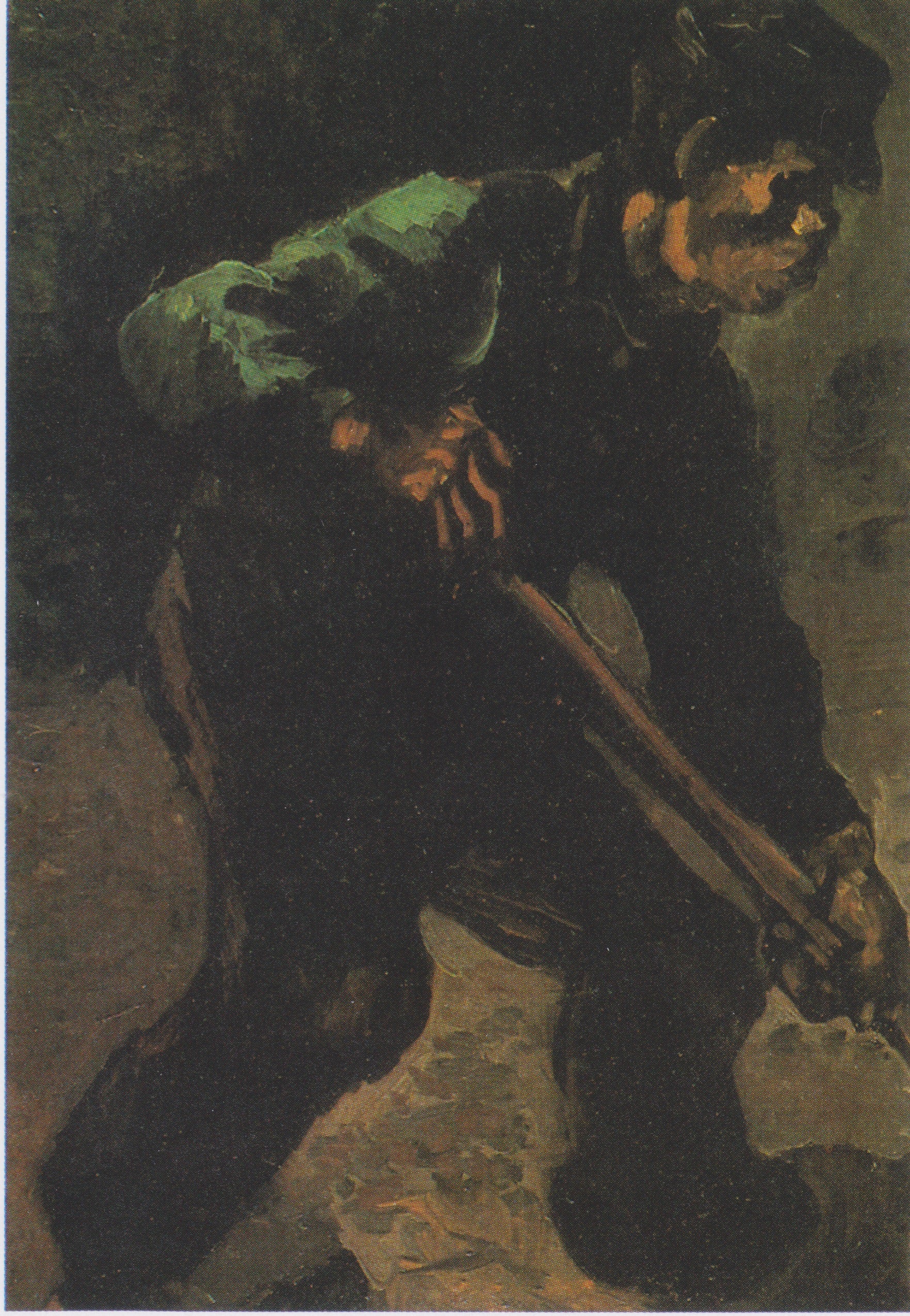 Reproduction du tableau « Excavateur - Vincent van Gogh » par Alpha Reproduction en peinture à l’huile