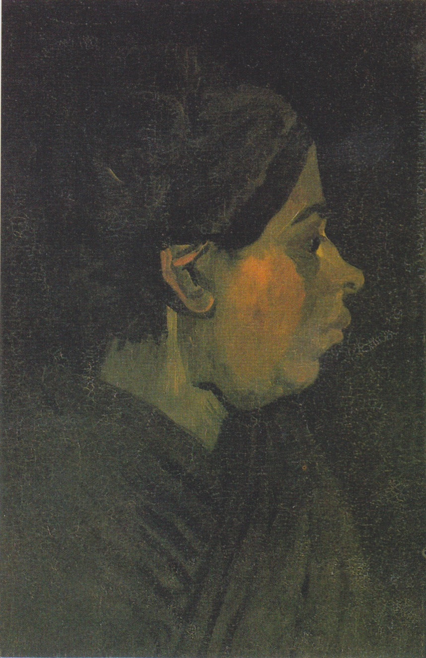 農婦の頭部 - Vincent van Gogh