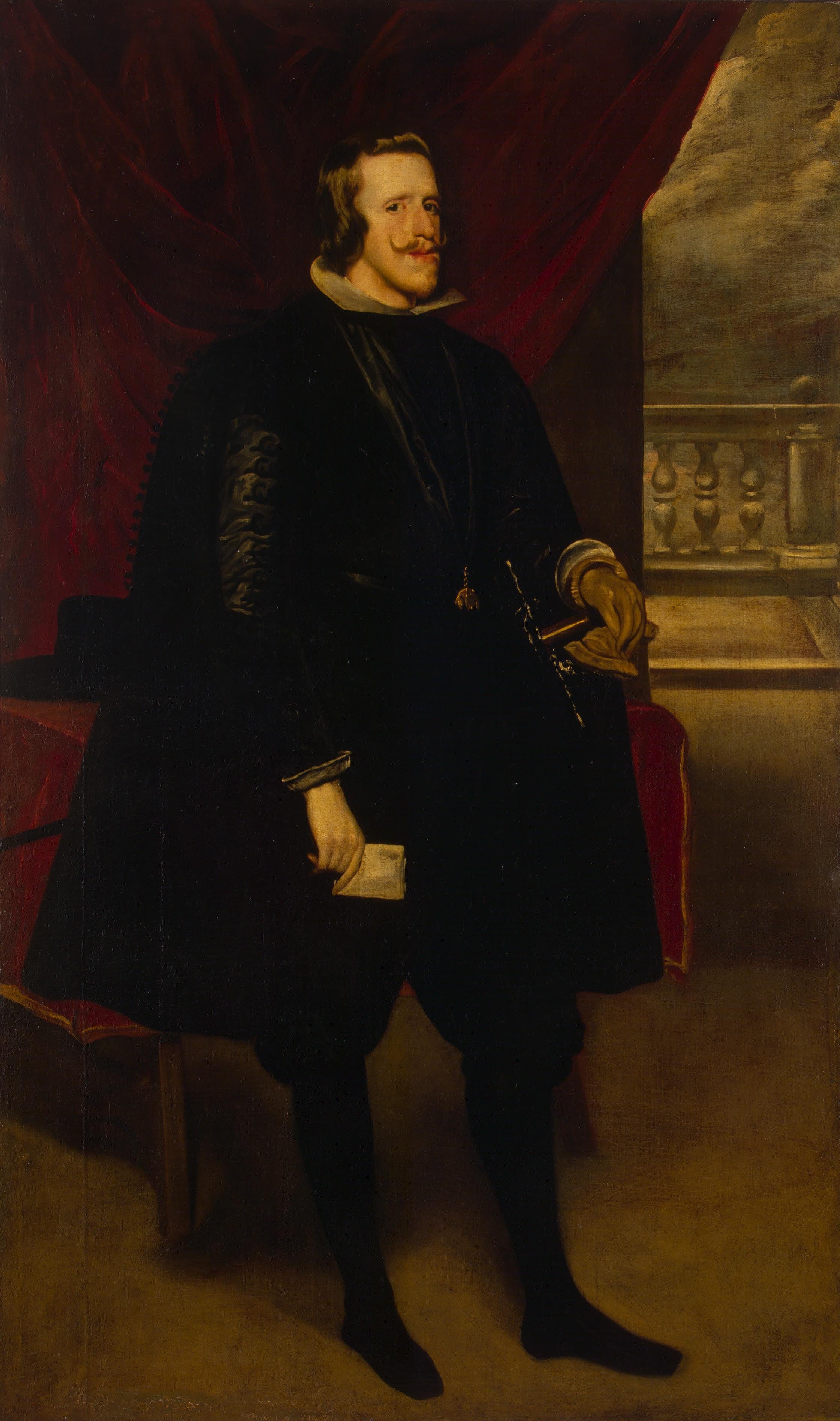 Portrait de Philippe IV, roi d'Espagne - Diego Velázquez