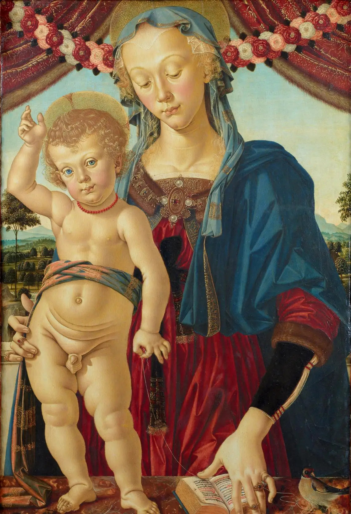 Vierge à l’Enfant - Pietro Perugino - Alpha Reproduction