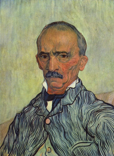 Reproduction du tableau « Portrait du surintendant Trabuc à l'hôpital Saint-Paul - Vincent van Gogh » par Alpha Reproduction en peinture à l’huile