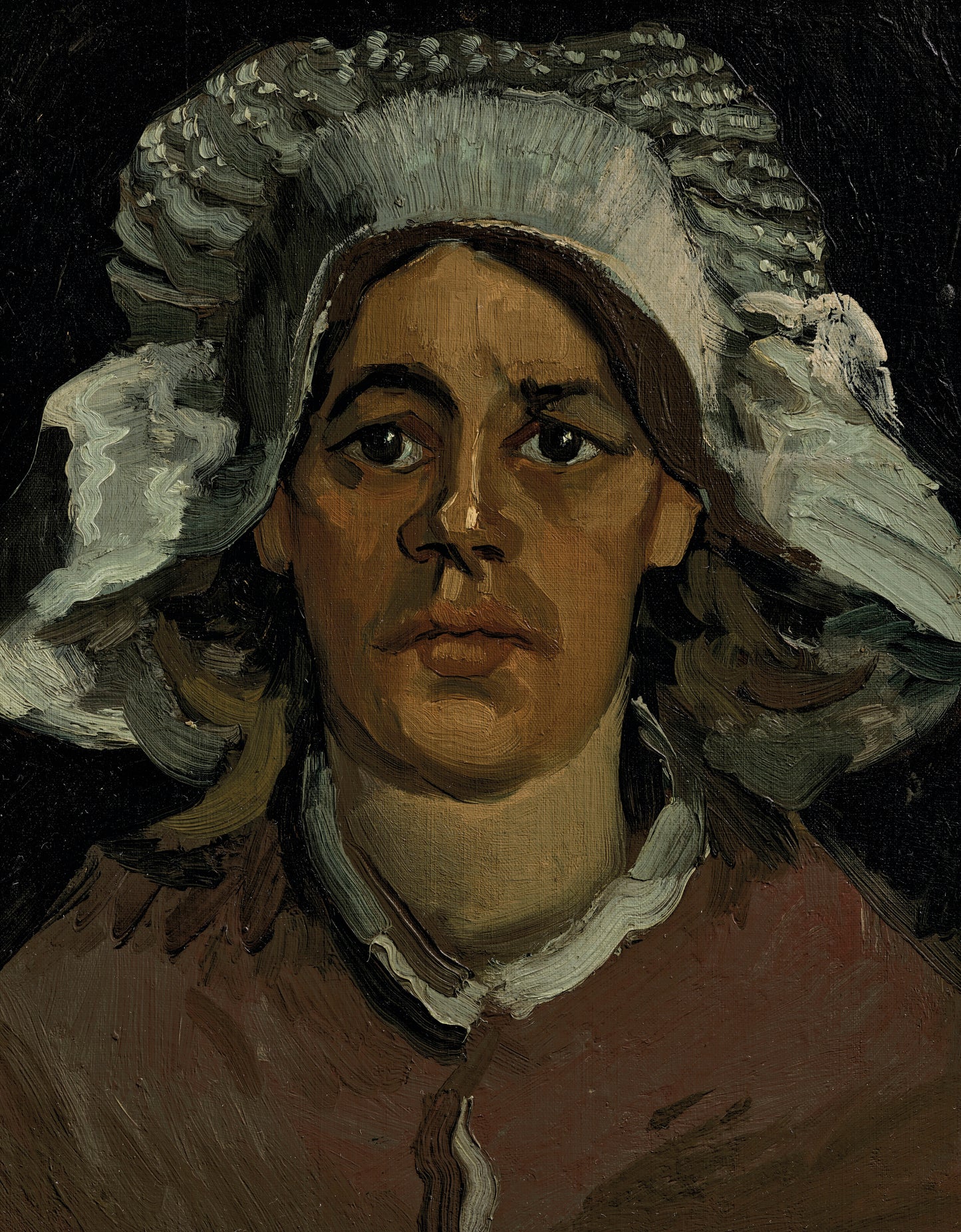 Reproduction du tableau « Gordina de Groot, chef - Vincent van Gogh » par Alpha Reproduction en peinture à l’huile