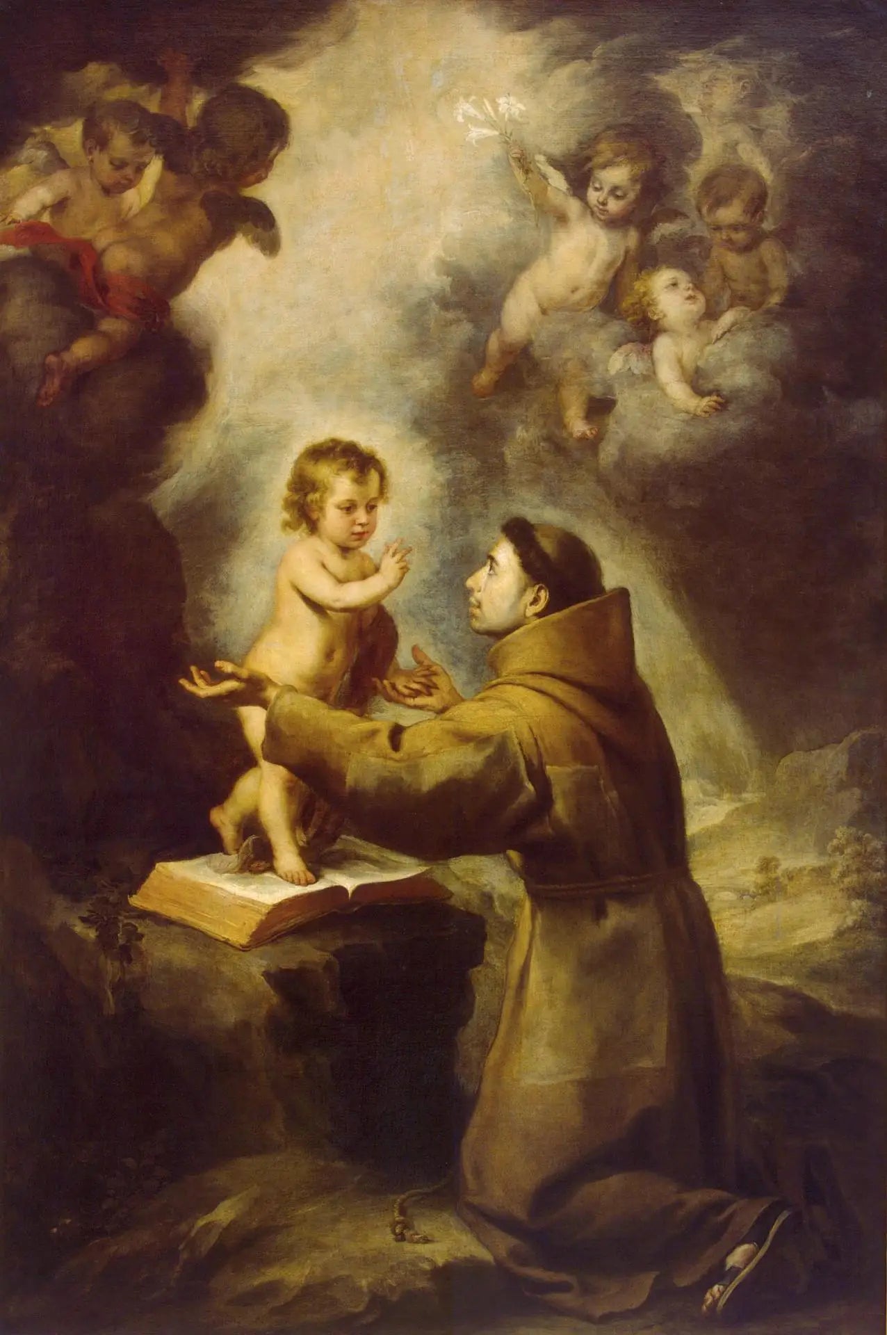 Vision de saint Antoine de Padoue - Bartolomé Esteban Murillo - Alpha Reproduction