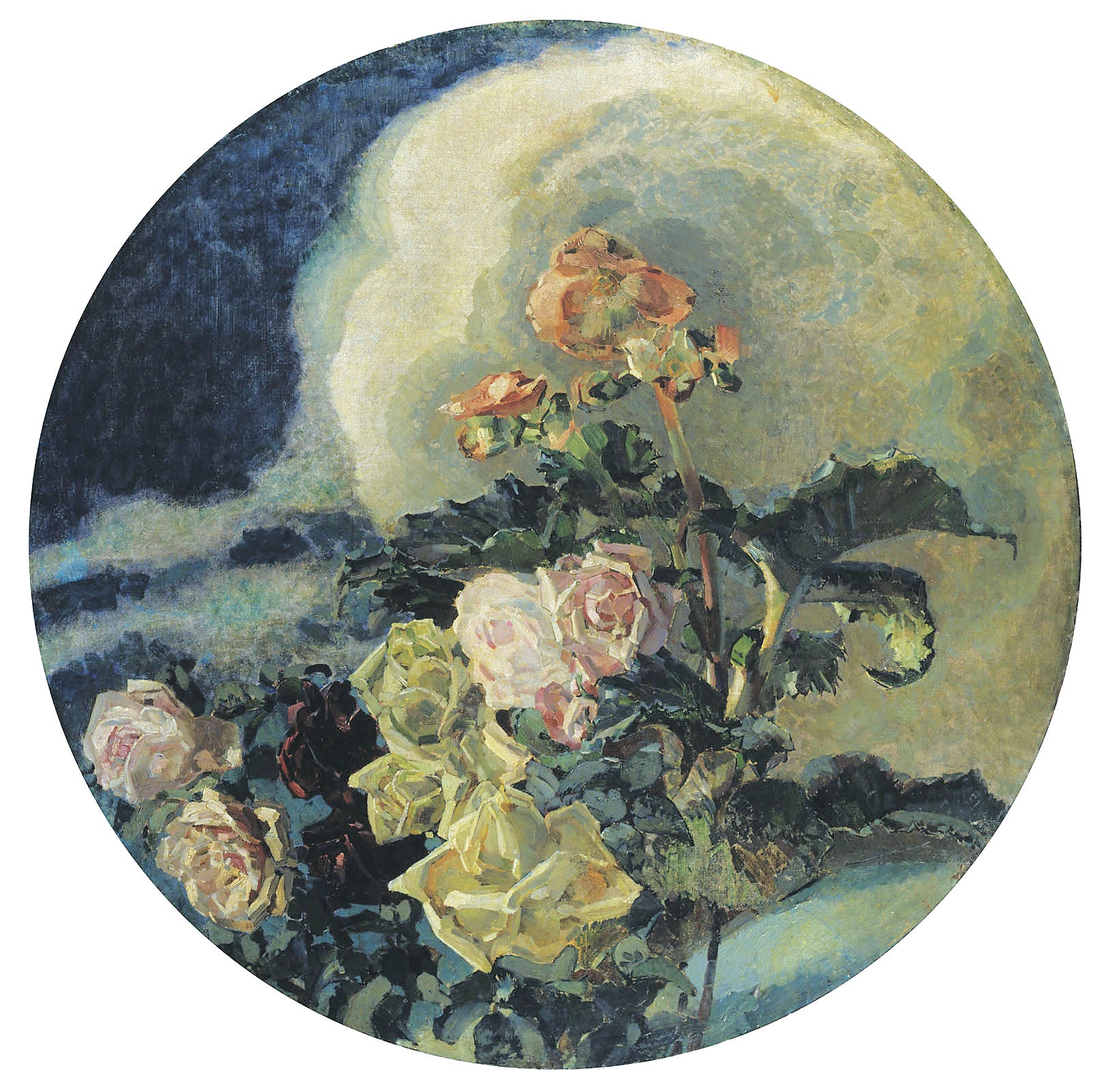 Roses jaunes de Mikhail Vrubel
